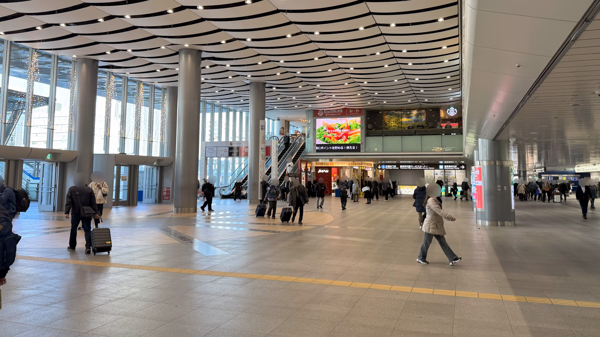 JR新横浜駅 構内