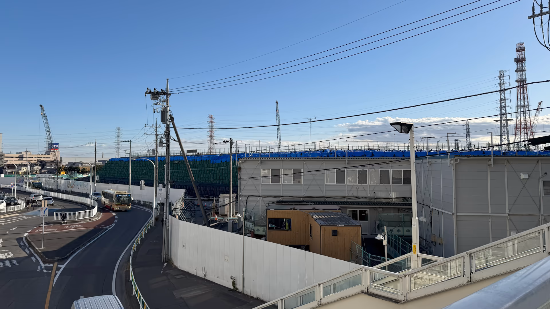 橋本駅 リニア工事方面